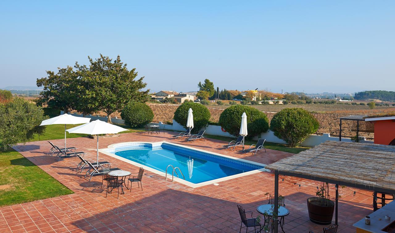 Hotel Rural Cal Ruget Vilobi Del Penedes Esterno foto
