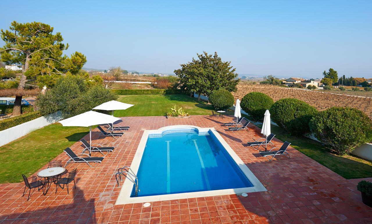 Hotel Rural Cal Ruget Vilobi Del Penedes Esterno foto